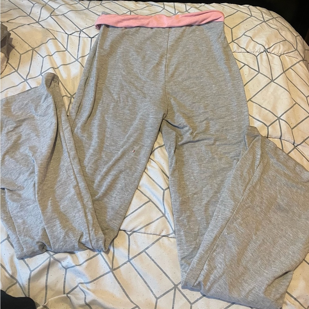 SHEIN Gray and Pink Women's Shorts